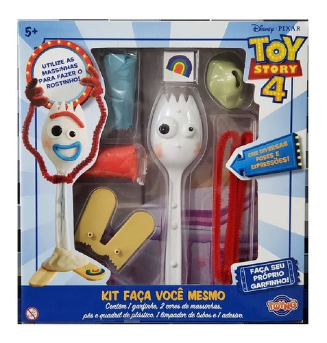 Kit Infantil Faça Você Mesmo Garfinho Toy Story Toyng 40732