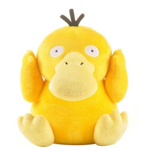 Pelúcia amarela premium Psyduck Pokémon de 27 cm