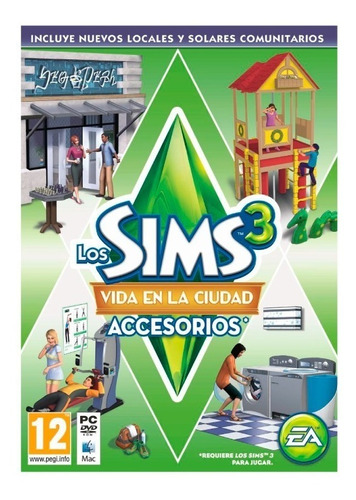 Los Sims 3 Vida En La Ciudad Juego Pc Original Fisico