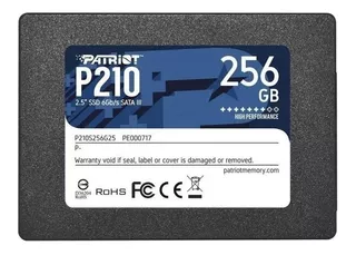 Disco Solido Ssd Patriot P210 256gb Sata 500mb/s