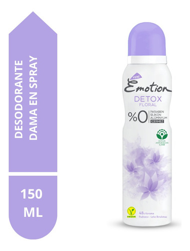 Emotion Desodorante En Spray Dama Floral  150 Ml