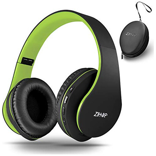 Auriculares Bluetooth Sobre La Oreja, Zihnic Auriculare...