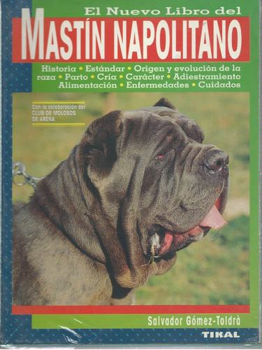 Perros Libro - Mastin Napolitano - Salvador Toldra - Usado