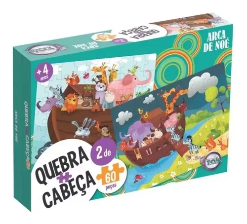 Jogo Quebra Cabeça Infantil Meu Primeiro Quebra Cabeça - Toia em Promoção  na Americanas