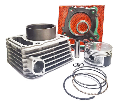 Kit Cilindro Cb 300 (09-15) Pistão Anéis E Juntas Kmp