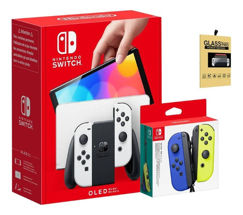Consola Nintendo Switch Oled Blanco - Joycon 