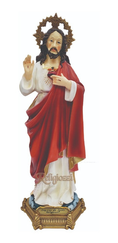 Sagrado Corazon Jesus 13 Cm Poliresina 530-33042 Religiozz