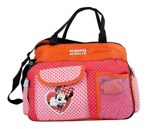 Bolso Maternal Futura Mama Disney  Cambiador  Mickey Minnie