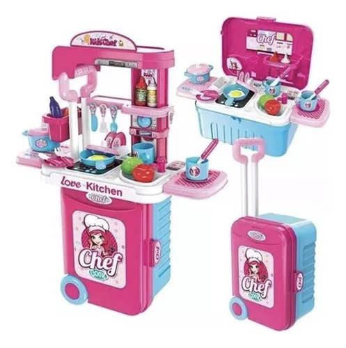 Cocina Cocinita Juguete Luz Sonido Creatividad + Regalo