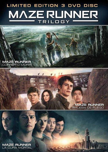 Dvd - Maze Runner - Trilogia