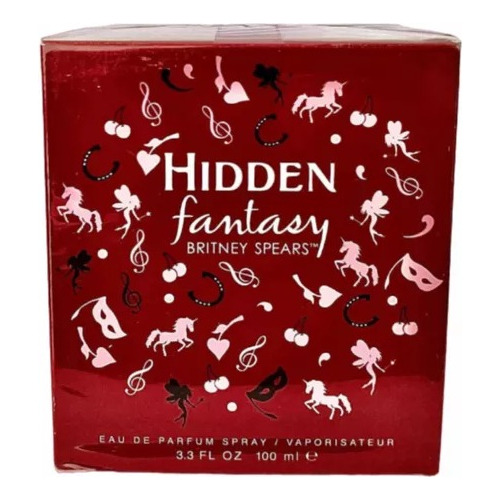 Perfume Fantasy Hidden Edp 100ml Britney Spears - Original - A Pronta Entrega