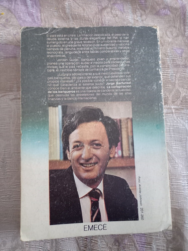 La Conspiración De Los Banqueros Jorge Garfunkel (Usado)