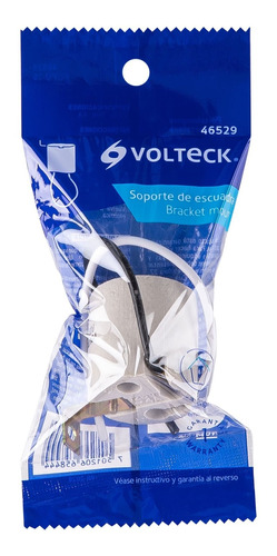 Socate De Porcelana Tipo Niple Rosca E-27 C/ Soporte Volteck