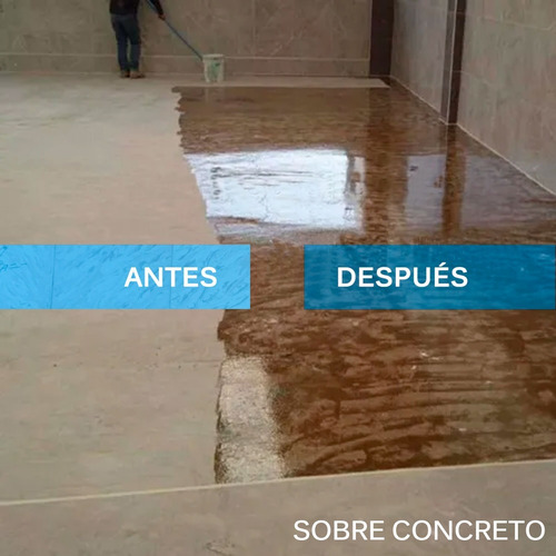 Imagen 8 de 10 de Porcelanato Líquido Transparente Espejo 1kg Incluye Rodillo