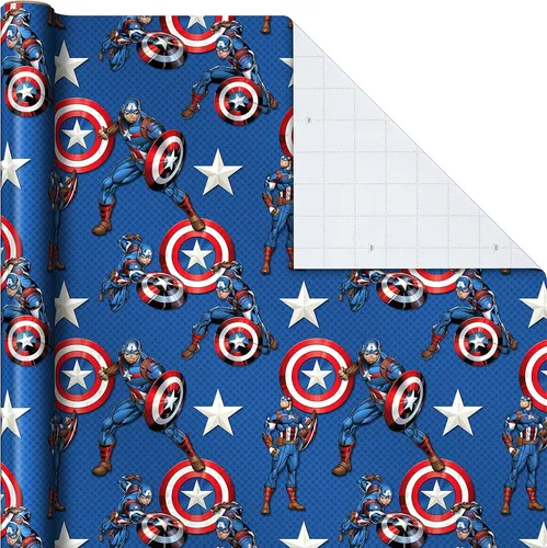 Papel De Avengers Con Líneas De Corte Y Superhéroes