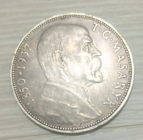 Venta Moneda De República Chekoslovaquia Plata Ley 700