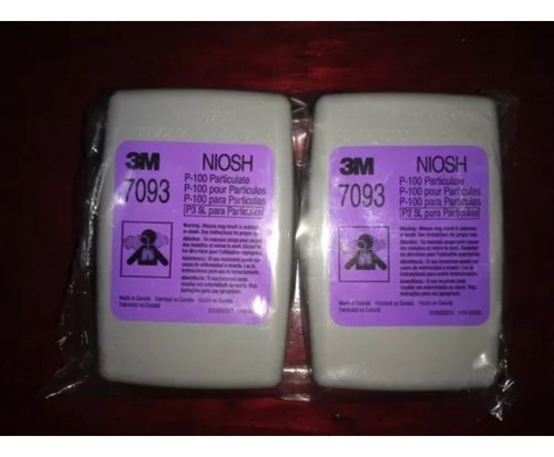 F1 Mascarilla Completa 6800 Talla M 3m Con Filtro 7093 P100