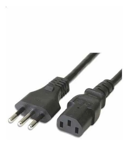 Tripack Cable Fuente De Poder 1,5 Mts  Múltiples Uso C13 