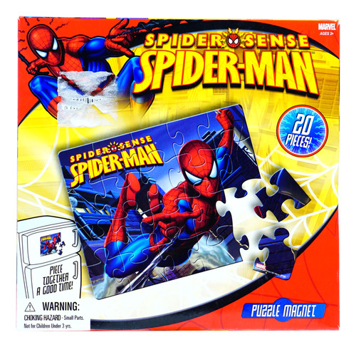 Rompecabezas Sense Spider Man Puzzle Magnet 20 Pieces