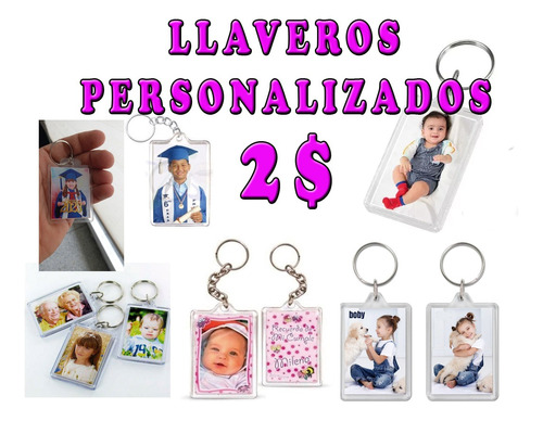 Llaveros Acrilicos Personalizados 