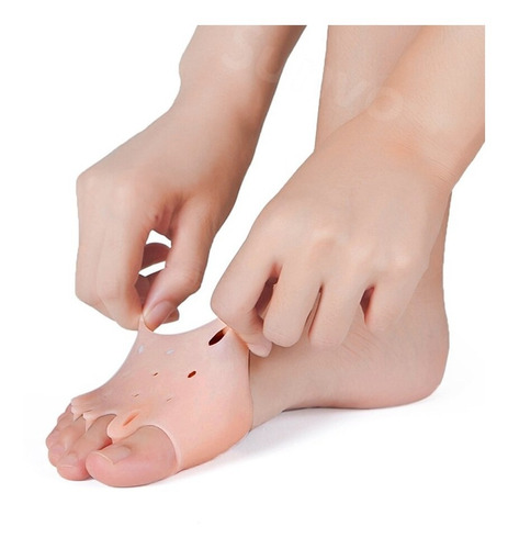 Imagem 4 de 8 de Almofada Antepé Silicone E Gel Confortavel Dor Salto Alto