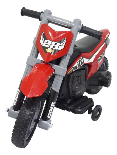 Mini Quadriciclo Infantil Gasolina 49cc Mbx Partida Elétrica Cor Vermelho