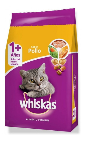 Whiskas  Gato Adulto Sabor Pollo X 10 Kg 