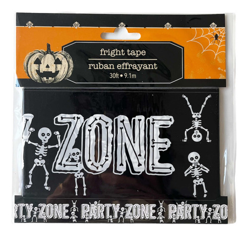 Decoración Halloween Terror Faja Seguridad
