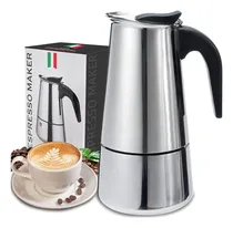 Comprar Cafetera, Cafetera Moka De Acero Inoxidable Cafetera De De 9