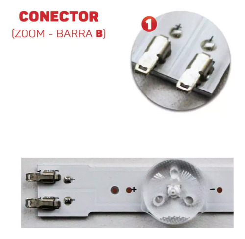 Dt Kit Barra Led Un46fh6203 Un46fh5205 Un46fh5303 Barramento