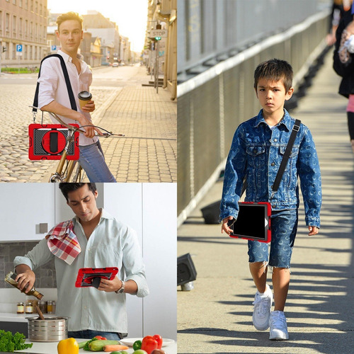 Funda Para iPad 9 8 7 Generación 10.2 Uso Rudo Correa