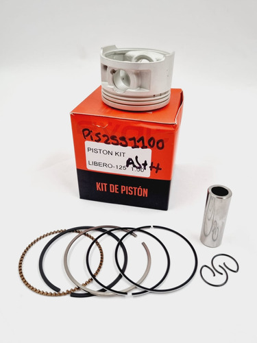 Kit Piston Libero-125/xtz-125/ybr-125 ((1.00)) //evol//