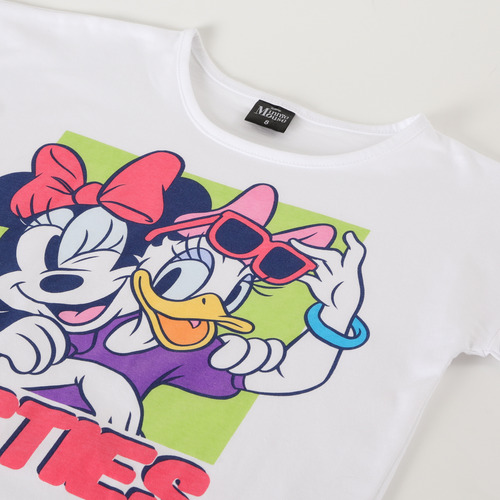 Conjunto Niña Daisy Y Minnie Blanco I Disney