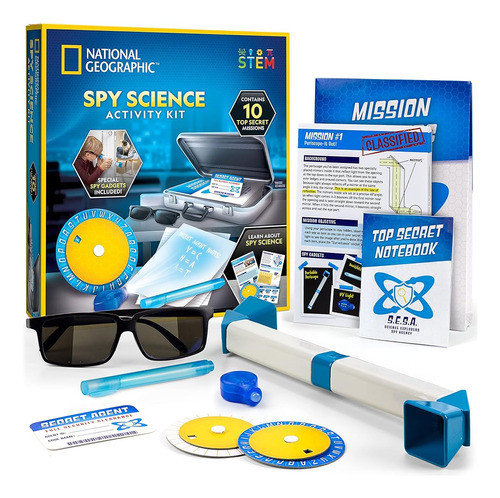 National Geographic Spy Science Kit - Conjunto De Actividade