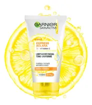 Comprar Garnier Skin Active Limpiador Facial Express Aclara Anti Manchas Vitamina C Piel Mixta 150 mL