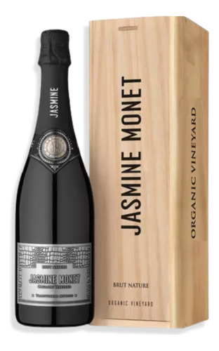 Jasmine Monet Silver Champagne Brut Nature 750ml C/estuche