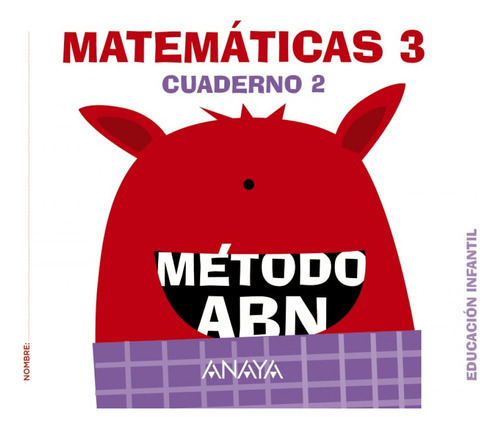 Nivel Iii Cuaderno Matemáticas 2  Abn  Infantil 5 Años  - A