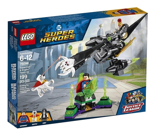 Lego Dc Super Heroes Superman Y Krypto 76096