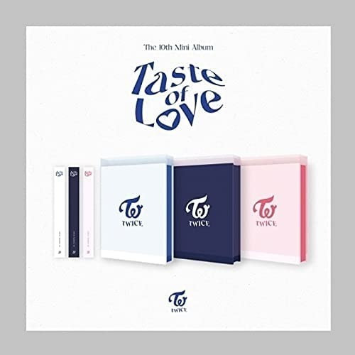 Álbum Taste Of Love Twice Kpop Set Completo 3 Versiones