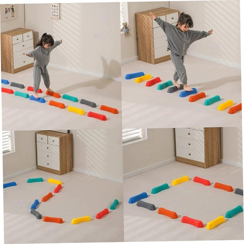 Rainbow Sensory Balancing Stepping Stones