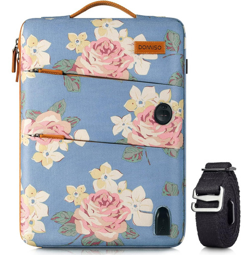 Funda Para Notebook Domiso Waterproof,floreada,10,1''-10.5''