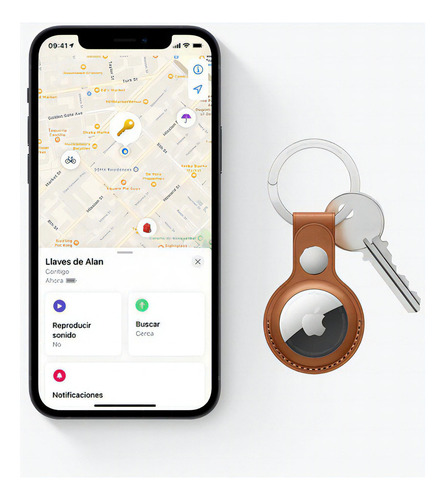 Apple Airtag Ios Localizador Rastreo Preciso Color Blanco
