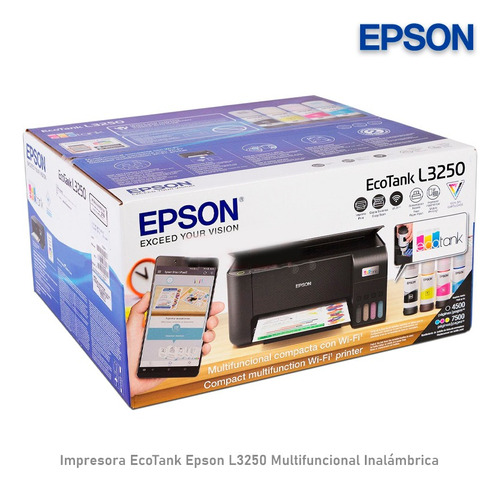 Impresora Multifuncional Epson L3250 Wifi Tinta Continua 