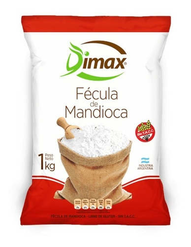 Fecula Mandioca Sin T.a.c.c Dimax