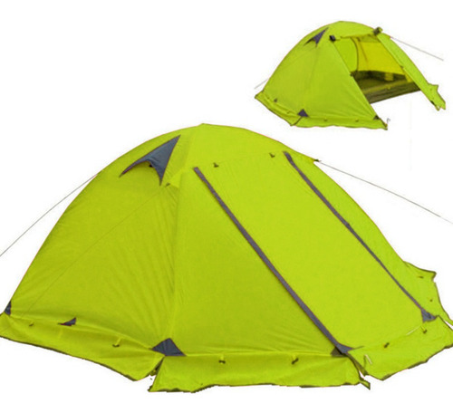 Joyfox Camping M288 PU3500MM barraca profissional 2 pessoas cor verde claro