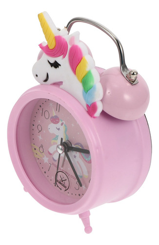 1 Reloj Despertador Novedoso Con Forma De Unicornio Junto A