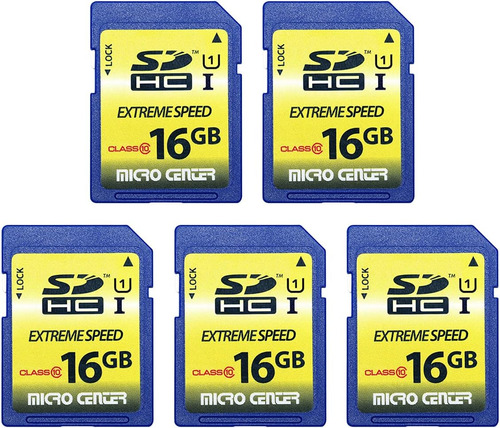 Tarjeta De Memoria Flash Sdhc Clase 10 De 16 Gb, Tarjeta Sd