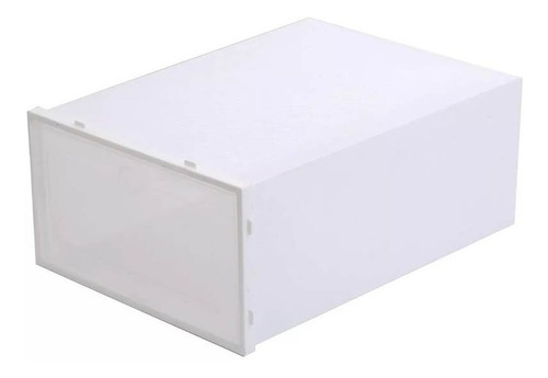 Imagen 3 de 6 de Pack 6 Cajas Zapatos Organizador Armable Apilable Zapatero