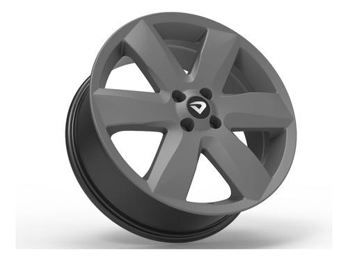 Roda De Carro Aro 18 Para Saveiro 4x100 - Volcano Surf V190 Cor Grafite Fosco