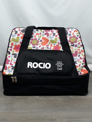 Imagen 6 de 7 de Combo Bolso De Patin Cajon Estampado Yuco + Cubre Patin